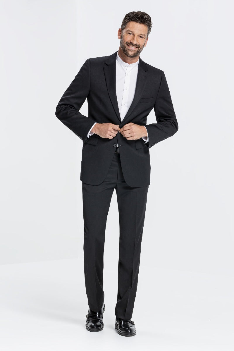 Greiff 1324 herenpantalon Basic Regular Fit zwart maat 46 en 102 lengtemaat