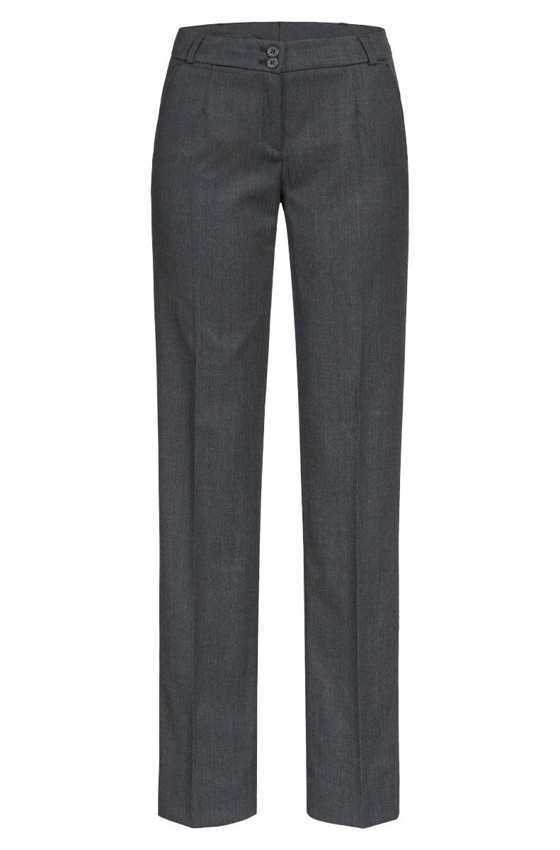 Greiff 1353 damespantalon Basic Regular Fit antraciet maat 40
