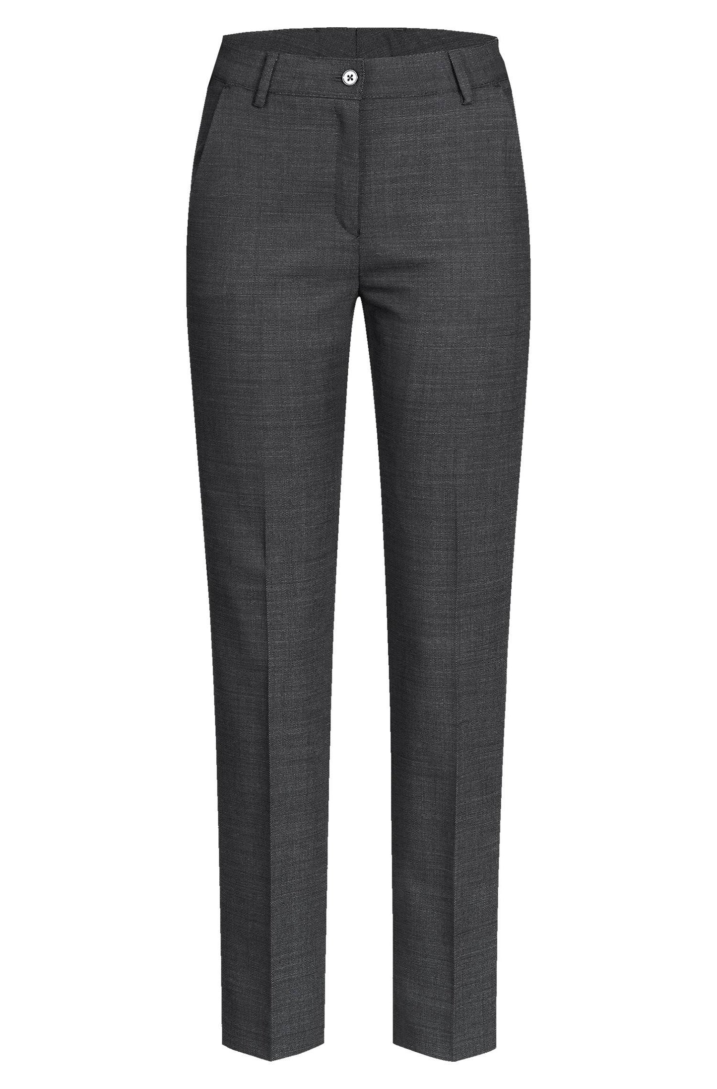 Greiff damespantalon Modern Slim Fit zwart 32