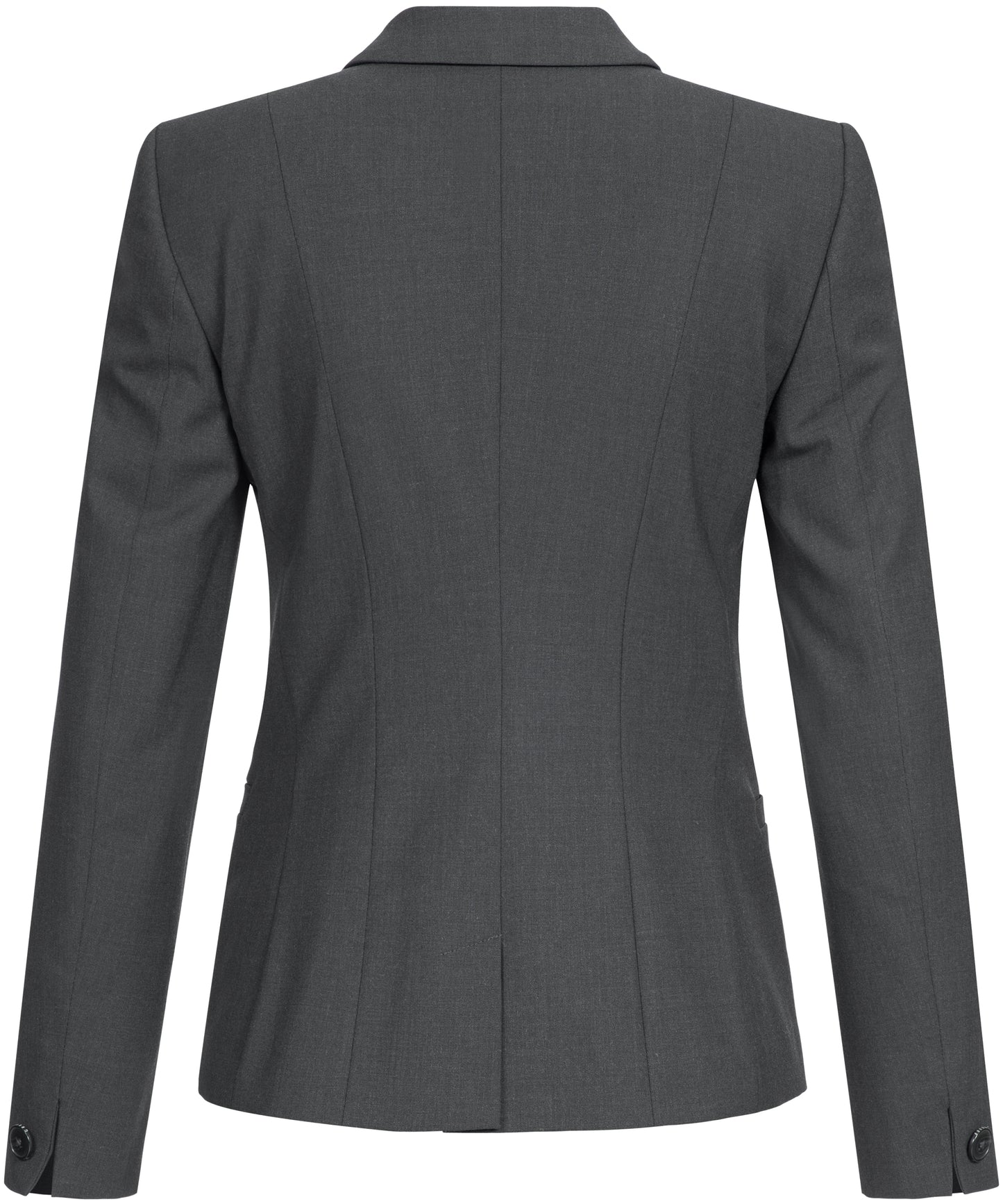 Greiff damesblazer Regular Fit antraciet maten 34 en 36