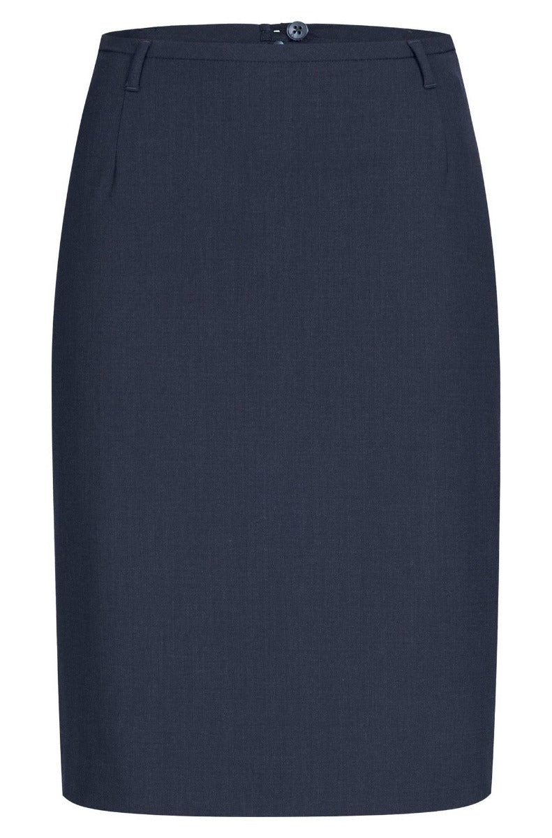 Greiff dames kokerrok Premium Regular Fit marineblauw maat 48