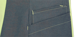 De Berkel dames polo Trix lichtgroen-denim maat 2XL