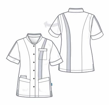 De Berkel dames jasje Lara azuurblauw maat XS t/m 2XL