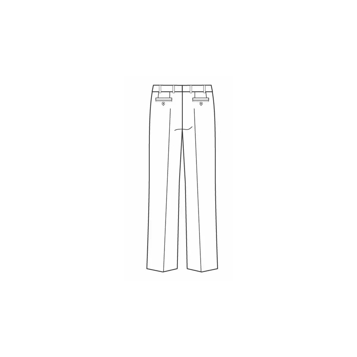 Greiff 57P herenpantalon Premium Comfort Fit zwart maat 52 en maat 26 korte lengte