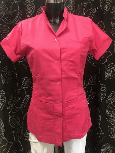 De Berkel dames jasje Livia in lila, lime en fuchsia
