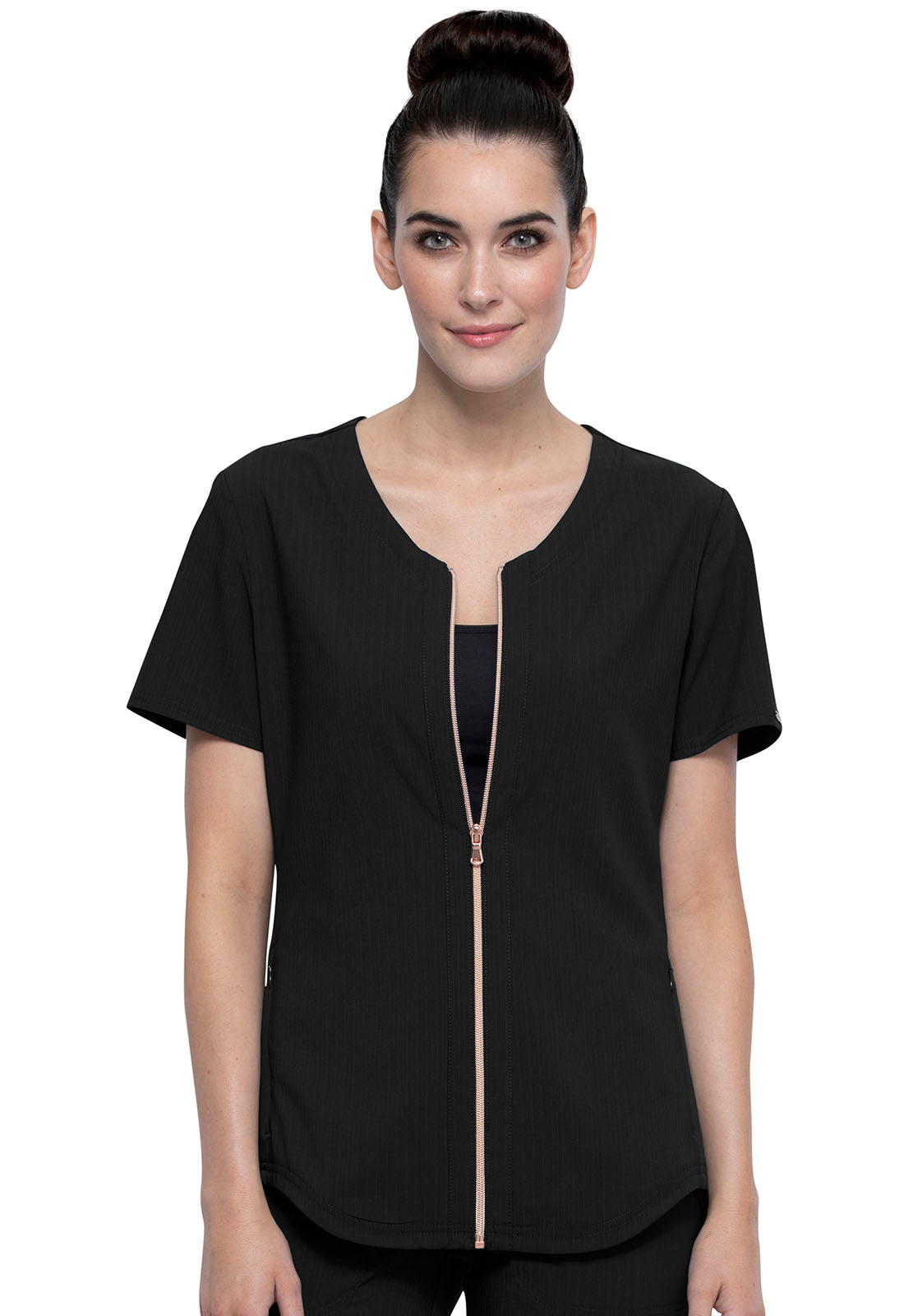 Statement dames tuniek CK875 met rits maat XL