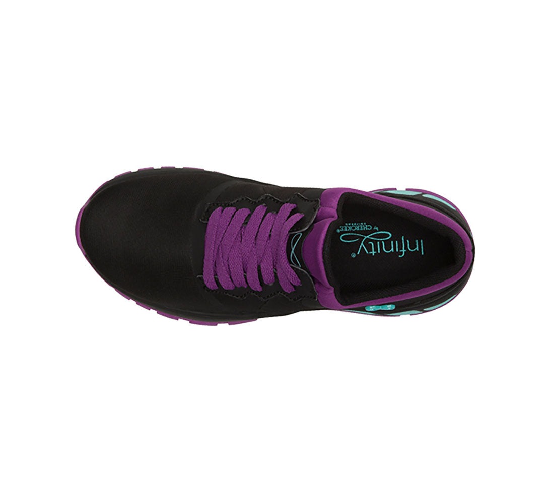 Infinity Fly damesschoen maat 43 zwart/paars
