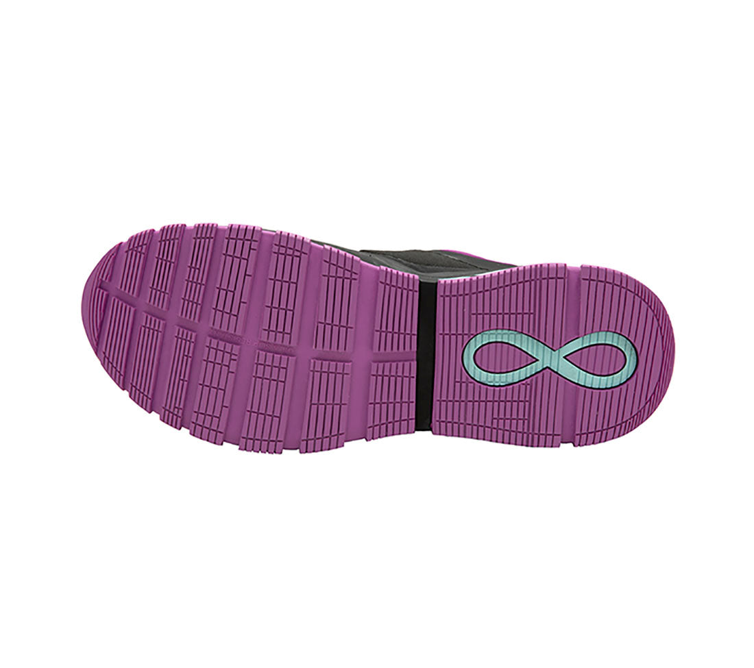 Infinity Fly damesschoen maat 43 zwart/paars