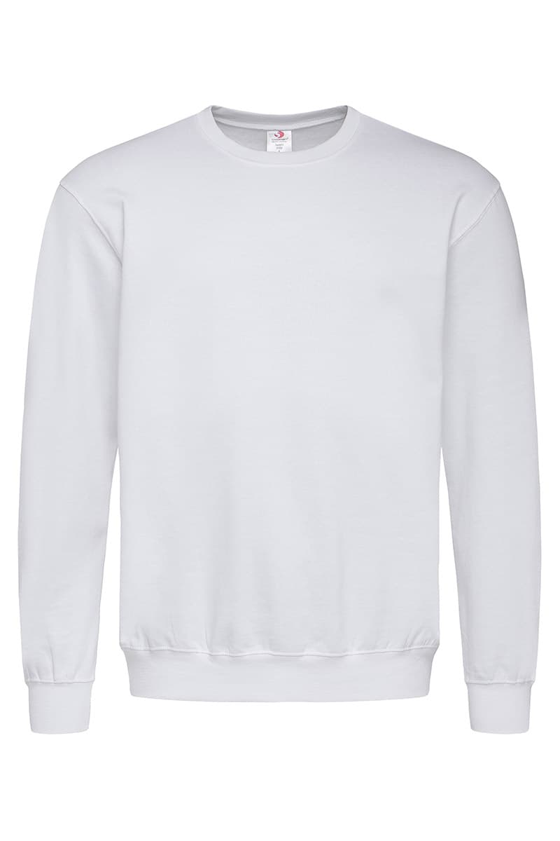 Stedman sweatshirt uni-sex wit maat 2XL