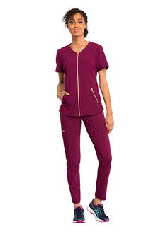 Statement dames tuniek CK795 met rits maat 2XL