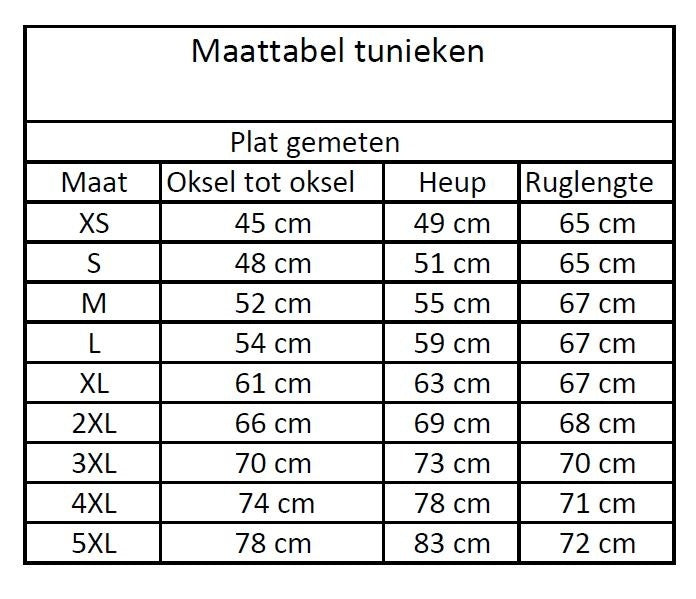 Zorgtuniek Infinity 2625A in 5 kleuren