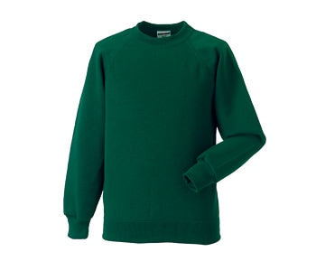 Russell kindersweater flessengroen maat 152