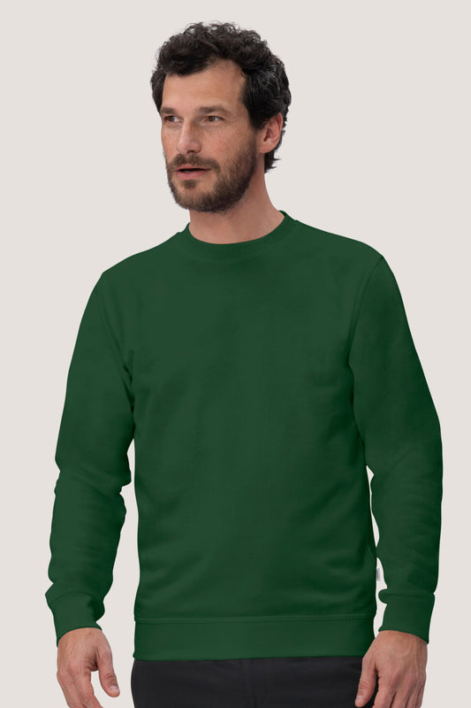 Hakro sweatshirt Mikralinar groen maat M